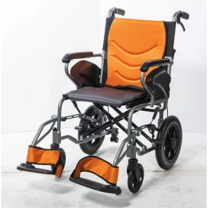 輪椅 均佳 JW-350 鋁合金看護型掀腳輪椅