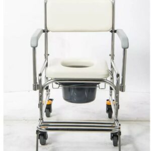 便浴椅 均佳 JCS-305不銹鋼洗便器椅拆手型