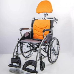 輪椅 均佳 JW-125 鋁合金輪椅+靠頭組