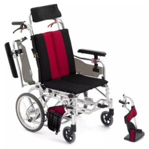 輪椅 均佳 日本MIKI 鋁合金輪椅MP-Ti DX空中傾倒型